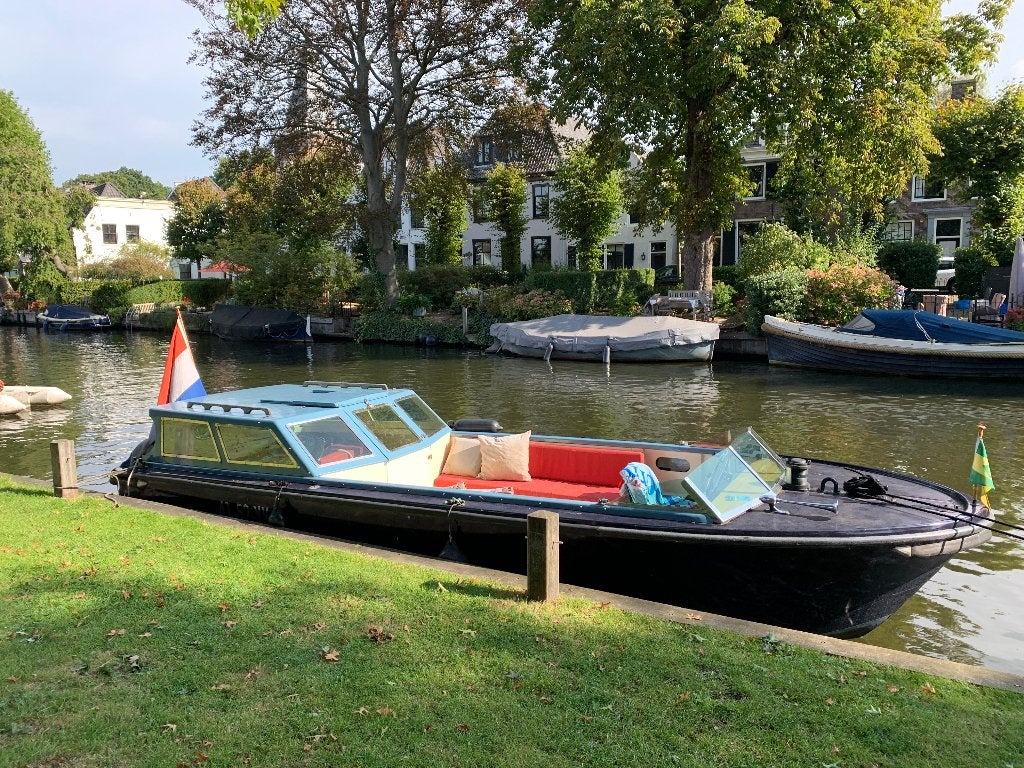 Ex-marine motorbarkas | 2x Volvo Penta diesel | gereviseerd, Watersport en Boten, Binnenboordmotor, 2 m, Polyester, 150 pk