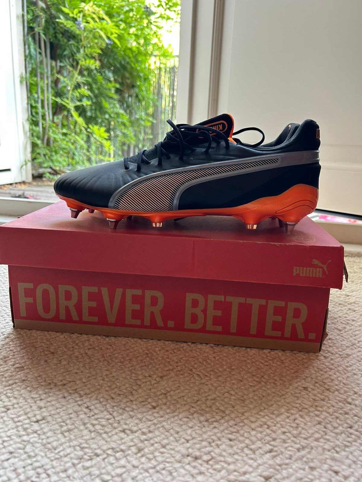 Puma king ijzeren noppen, Ophalen of Verzenden, Nieuw, Zwart
