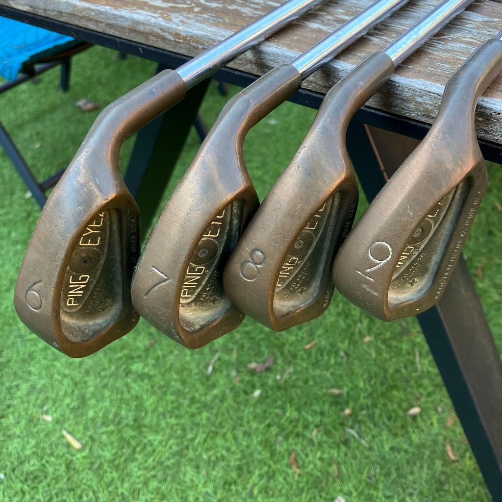 Ping eye 2 BeCu koperen ijzer 6 t/m 9 RH heren, Set, Gebruikt, -, -