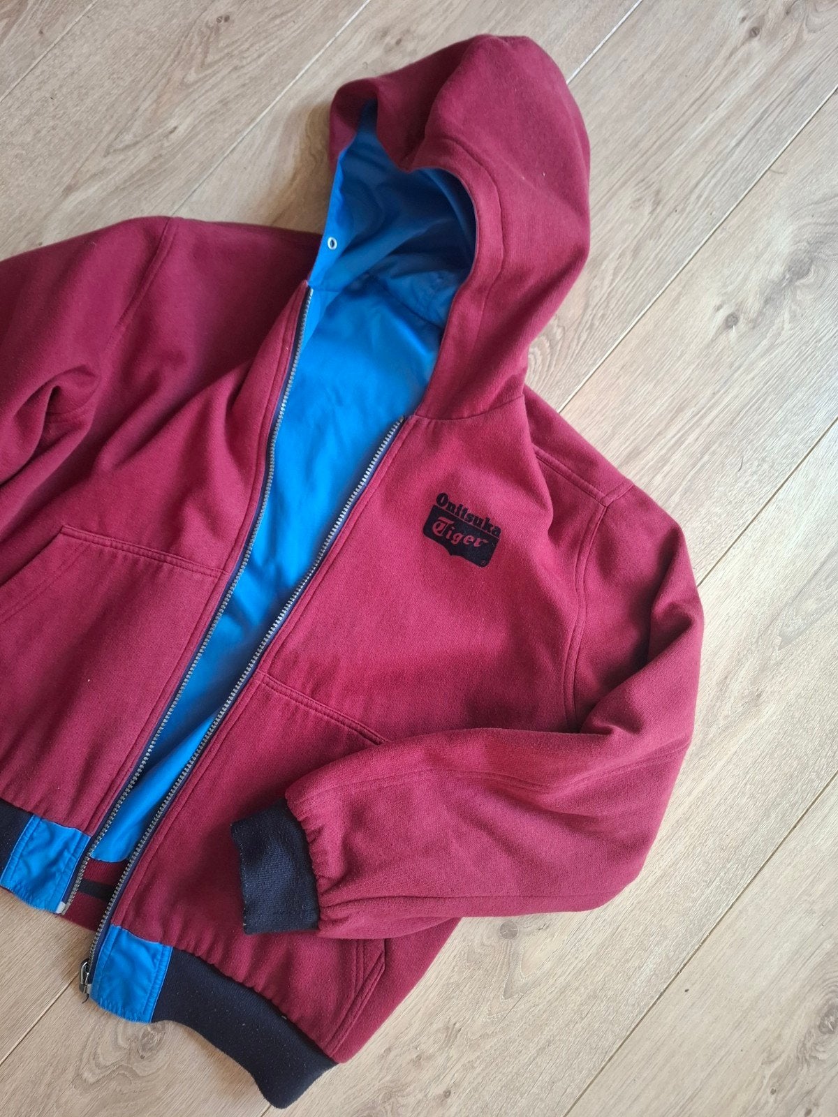 Onitsuka Tiger jas - maat 164 / 170, Kinderen en Baby's, Kinderkleding | Maat 170, Ophalen of Verzenden