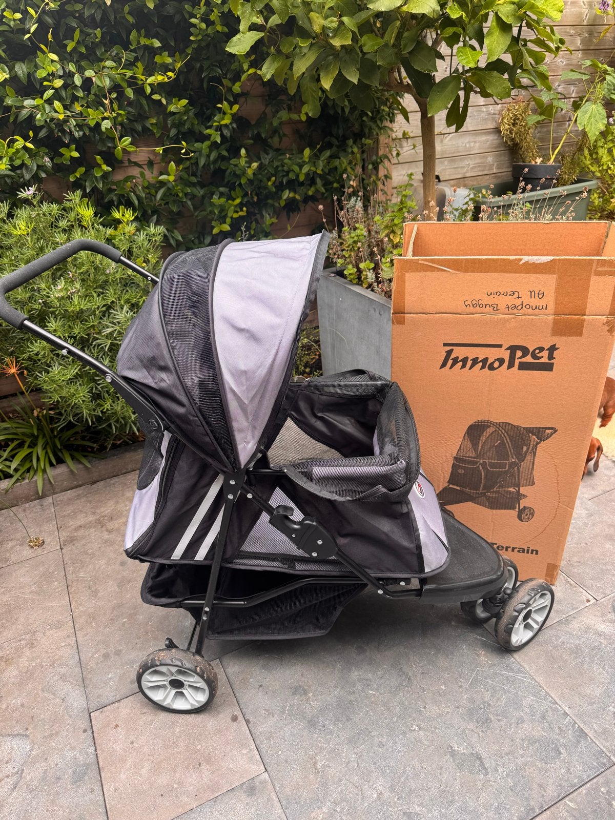 Hondenbuggy Innopet All Terrain, Dieren en Toebehoren, Honden-accessoires, Innopet, Ophalen, Zo goed als nieuw, Hondenbuggy
