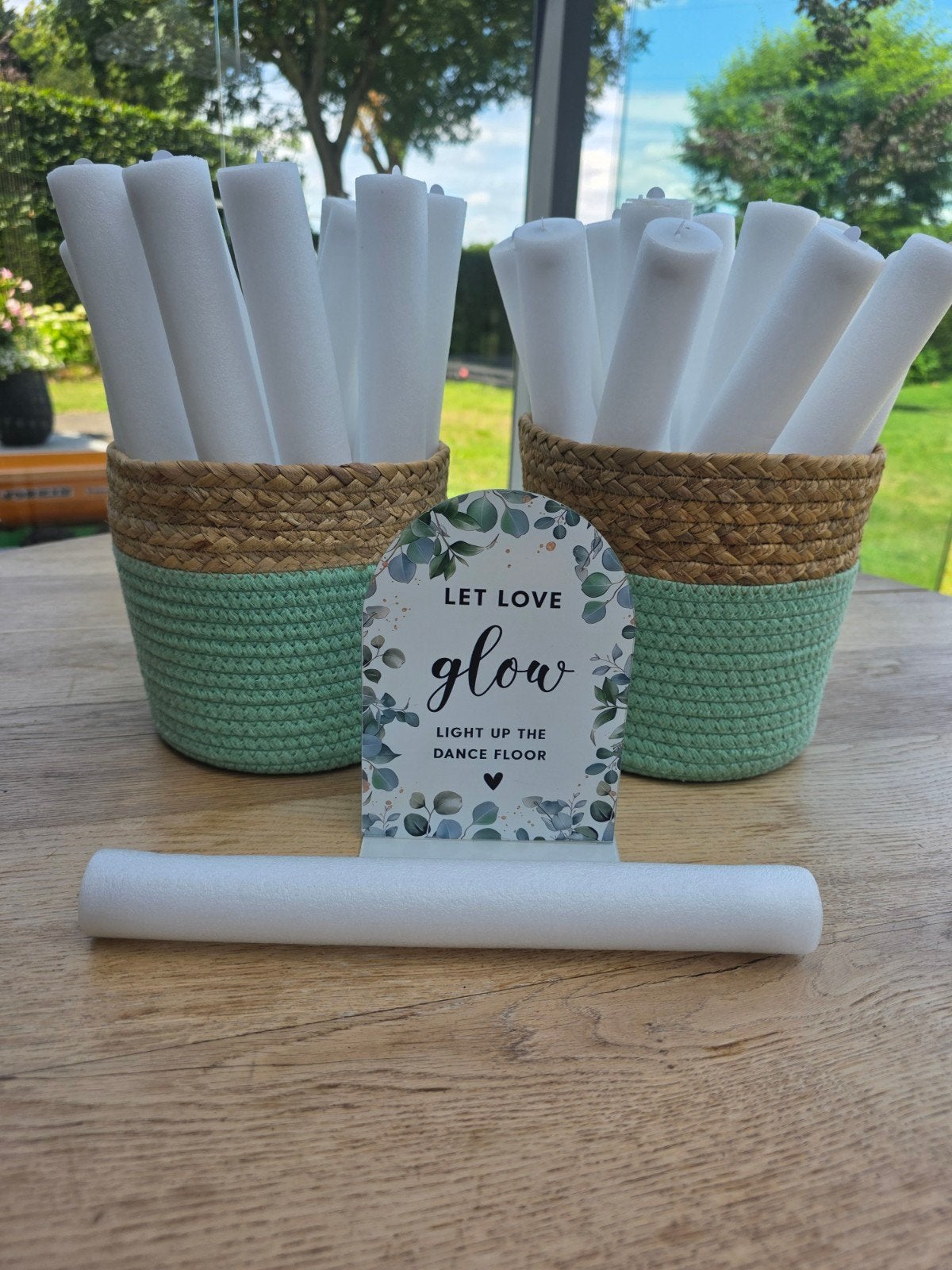 Feest Bruiloft decoratie botanisch, Ophalen of Verzenden, Zo goed als nieuw