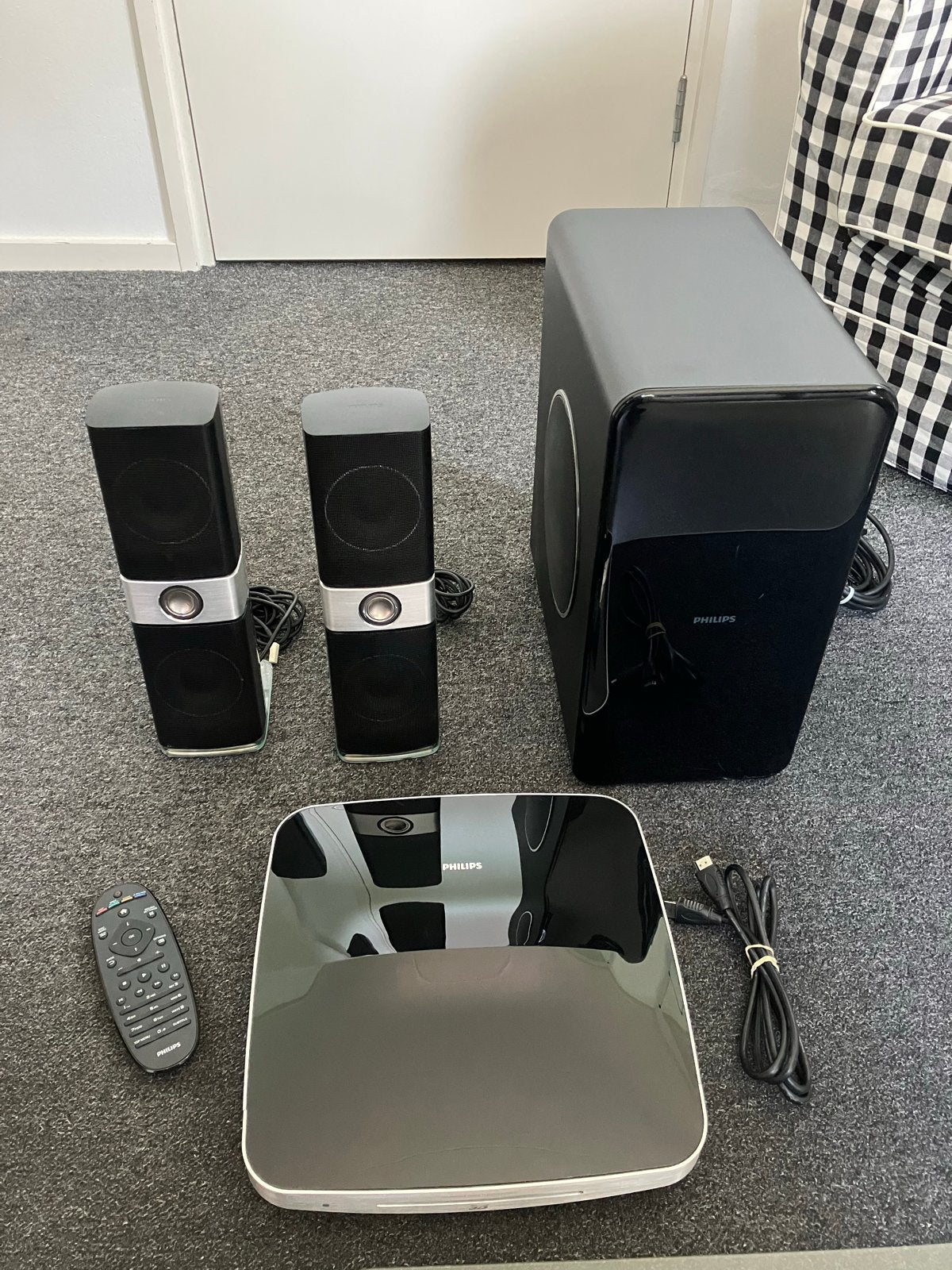 Philips Home Cinema Set met Blu-ray speler en 2.1 systeem, Ophalen, Philips, 2.1-systeem, Blu-ray-speler