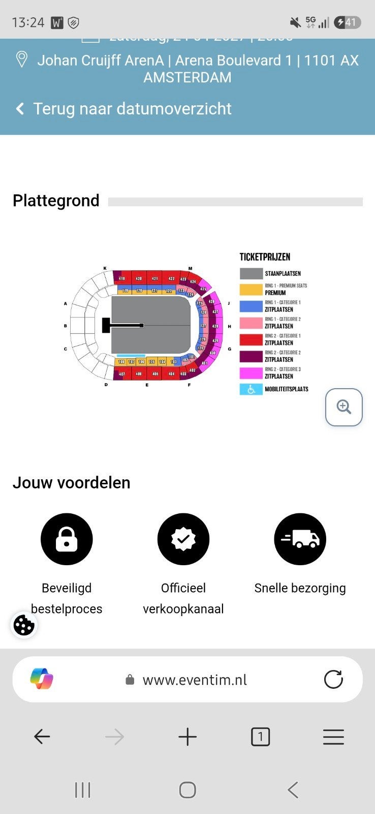Roxy Dekker 24 april - RUILEN, Tickets en Kaartjes, Twee personen, April