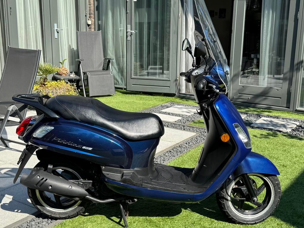 Sym Fiddle 2 2018 Euro 4 | Lage km | Snor | beurt gehad, Fietsen en Brommers, Scooters | SYM, Zo goed als nieuw, Fiddle, Maximaal 25 km/u