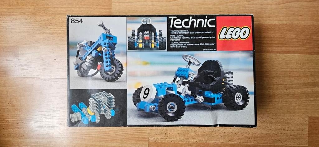 Orginele Vintage LEGO Technic 854 Verpakking, Ophalen of Verzenden, Gebruikt, Lego