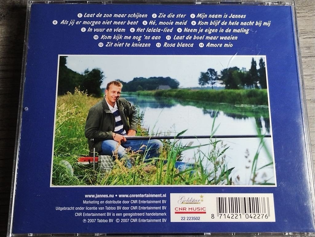Jannes ‎– Mijn Naam Is .... Jannes, Ophalen of Verzenden, Gebruikt, Levenslied of Smartlap