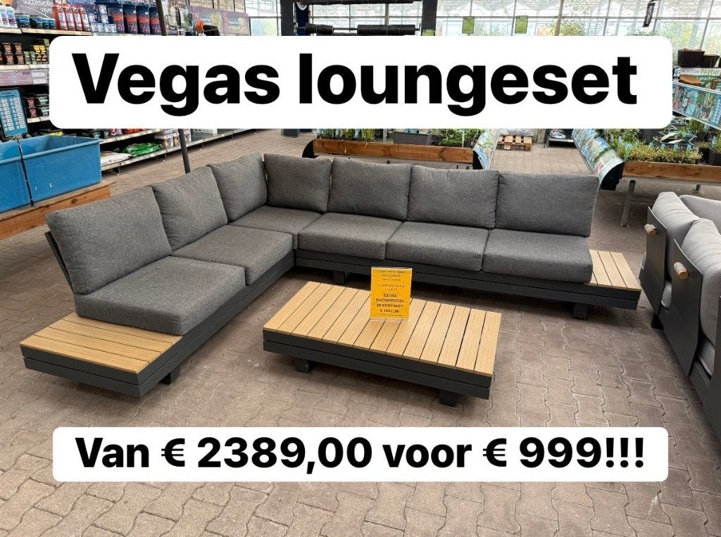 Loungeset  tuinset enz hoge korting!!! Tuinmeubelwereld, Ophalen, Nieuw, Loungeset