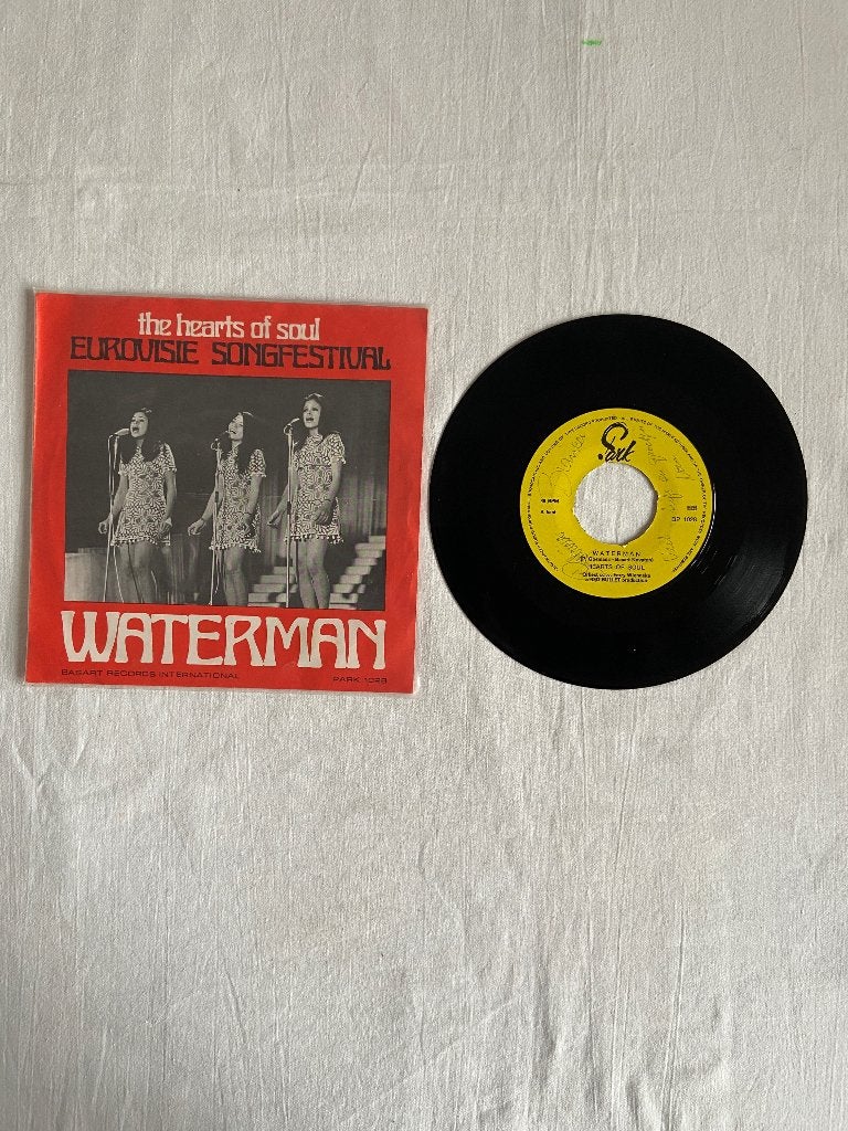 the hearts of soul - waterman, Ophalen of Verzenden, Zo goed als nieuw, 7 inch, R&B en Soul