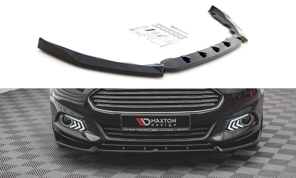 Maxton Design Voorspoiler Lip Splitter Voor Ford Mondeo MK5, Verzenden, Automotive Parts, A.parts@hotmail.nl, Trasmolenlaan 12 3447 GZ Woerden