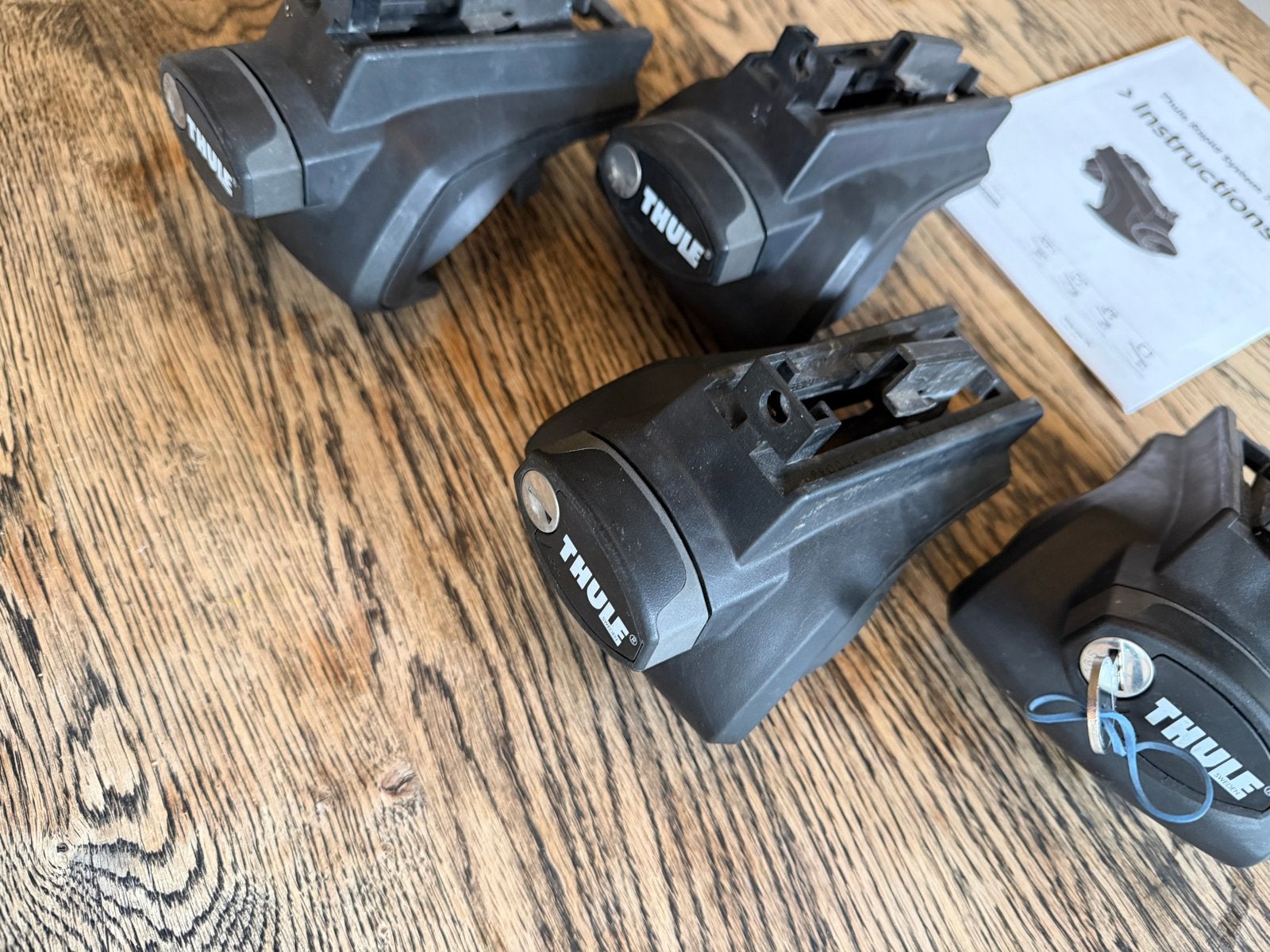 Thule Rapid System 757 Voetenset voor dakdragers, Ophalen, Gebruikt