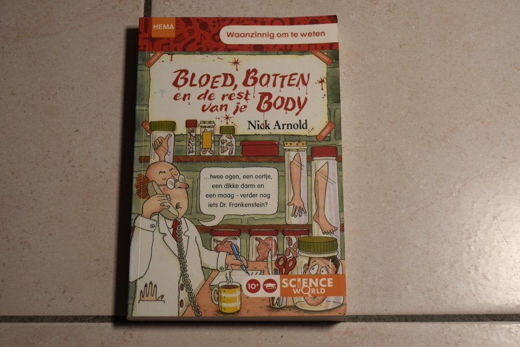 Waanzinnig om te weten: Bloed, Botten en de rest van je Body, Ophalen of Verzenden, Zo goed als nieuw, Non-fictie