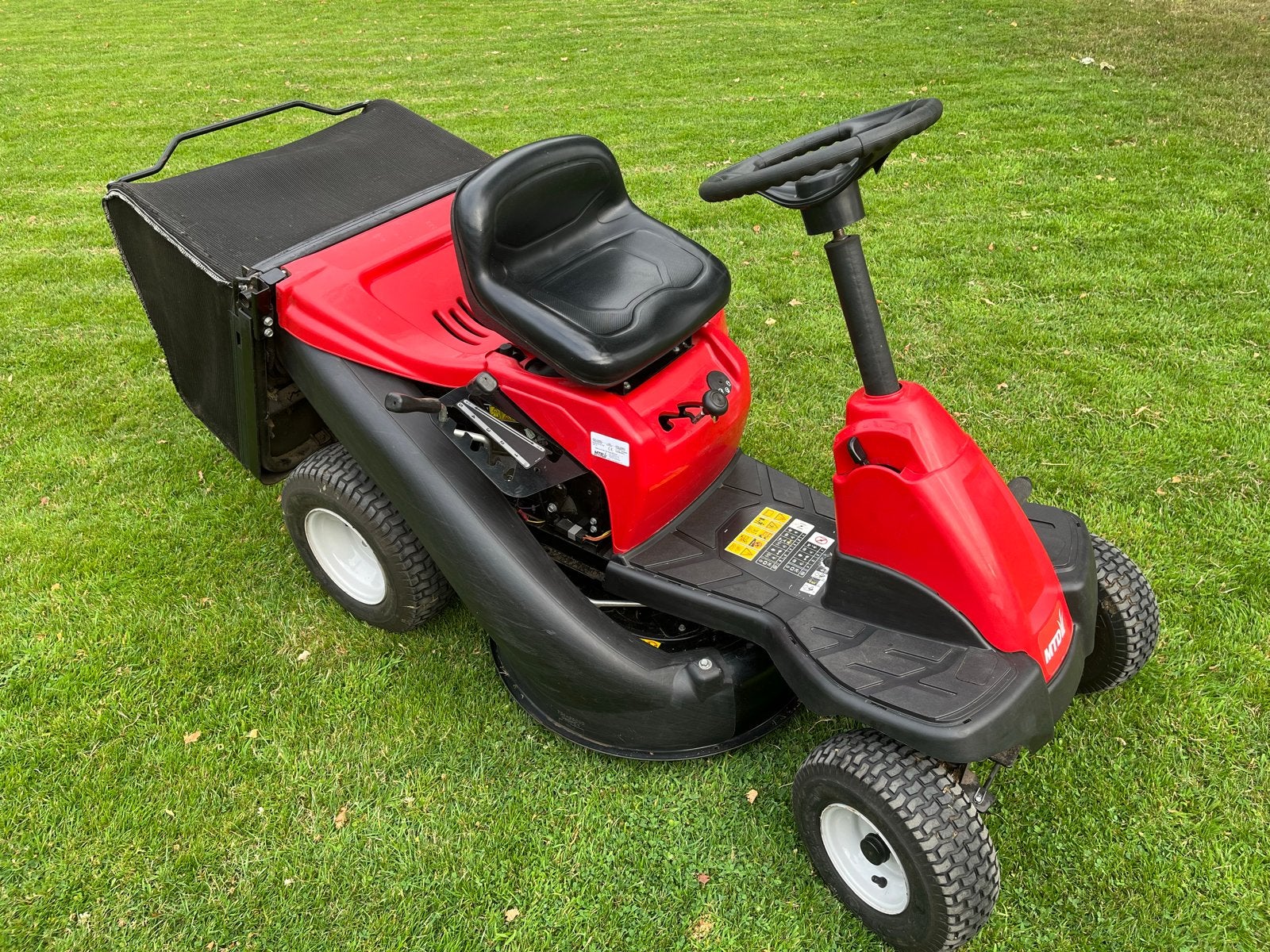 MTD minirider 60 rde Zitmaaier, Tuin en Terras, Zitmaaiers, Zo goed als nieuw, Minder dan 90 cm, Opvangzak, Ophalen