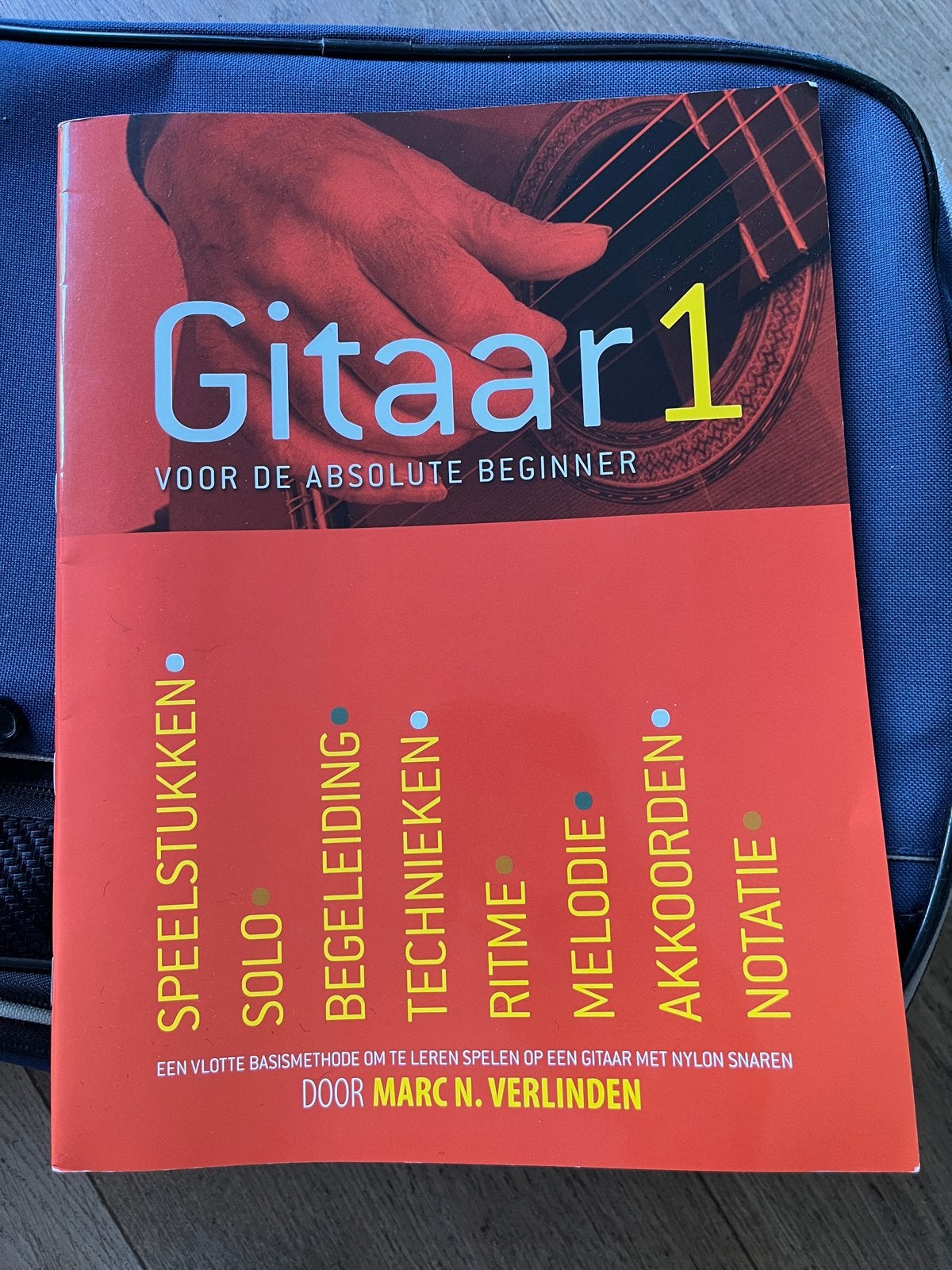 Gitaar 1 - Voor de absolute beginner (Marc N. Verlinden), Gitaar, Overige genres, Les of Cursus, Ophalen of Verzenden