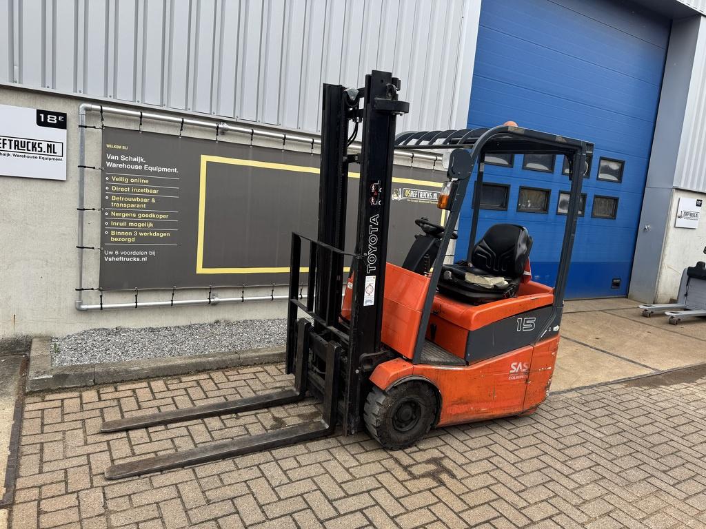 VS-22886 Elektrische heftruck toyota 7FBEST15, Svarvargatan 8
SE-595 81  Mjölby, SE, Heftruck, Toyota, 1000 tot 2000 kg
