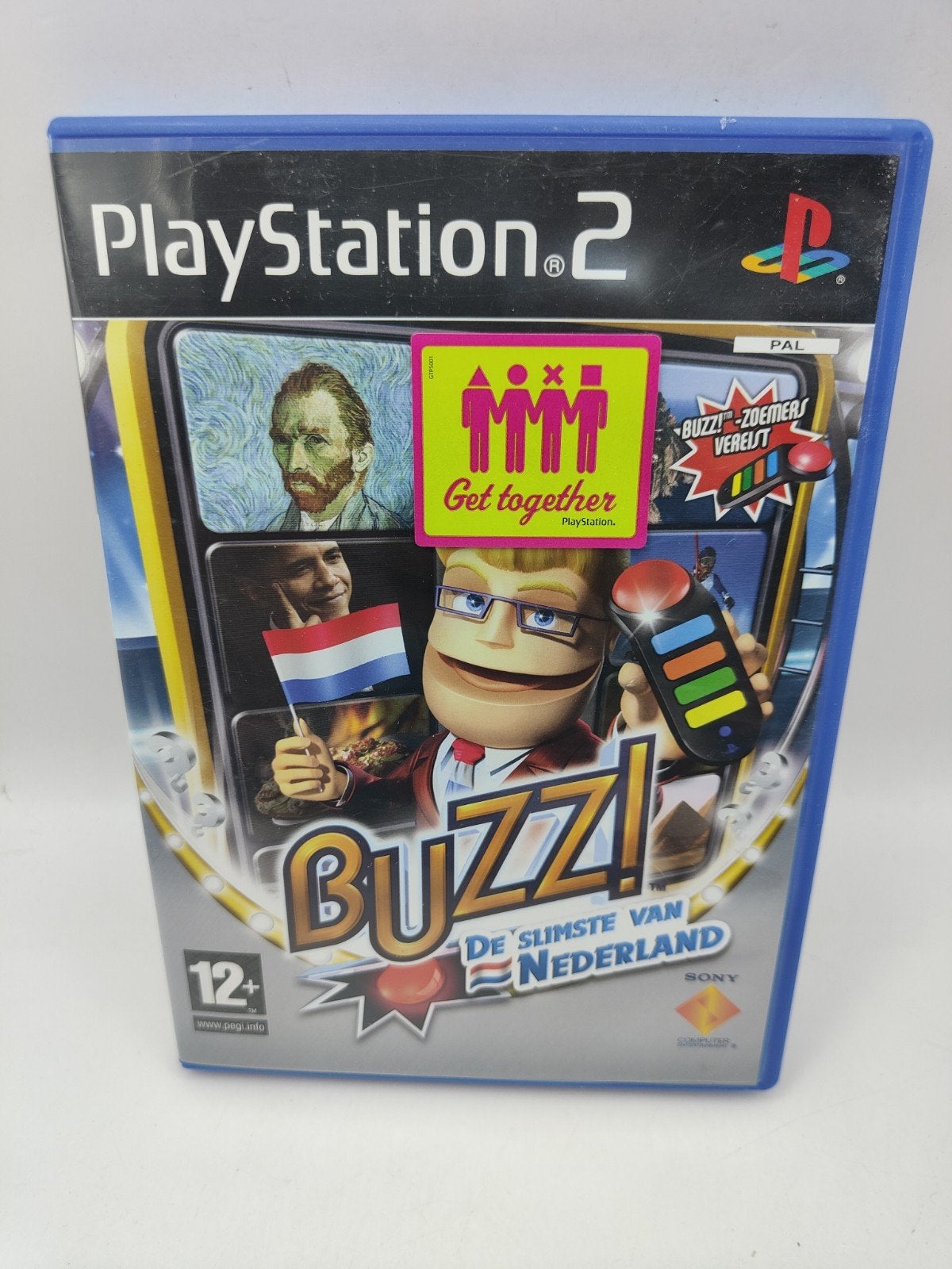 Buzz! De Slimste van Nederland PS2, Spelcomputers en Games, Overige genres, Sony Computer Entertainment, Eén computer, Ophalen of Verzenden