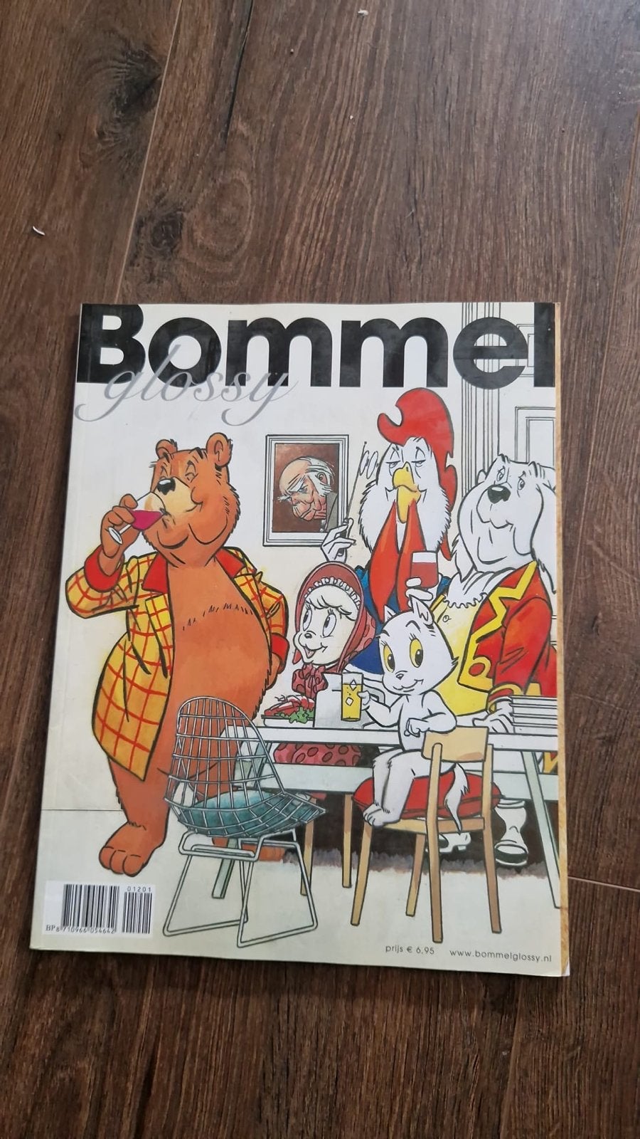 Bommel Glossy met Bommel Reisspel - Zo goed als nieuw, Ophalen of Verzenden, Zo goed als nieuw, Glossy