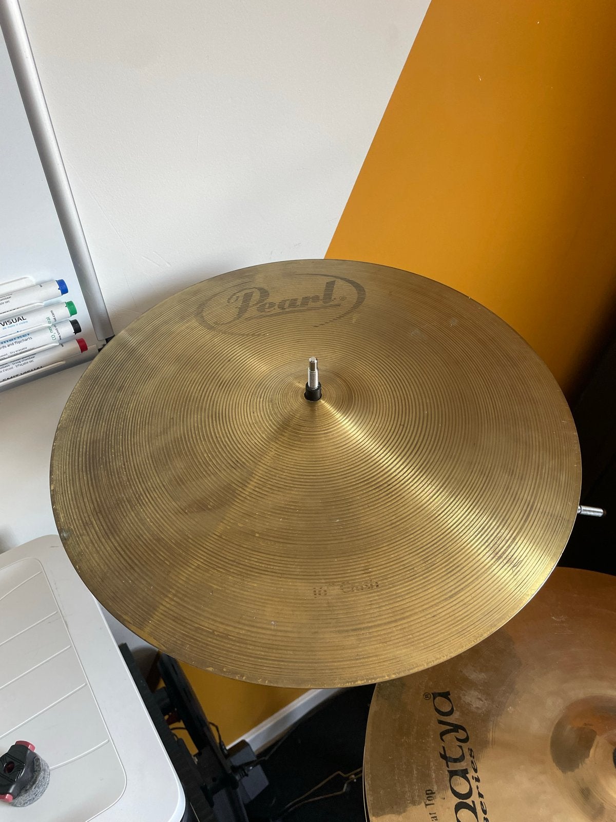 Pearl 16" Crash Cimbaal, Muziek en Instrumenten, Drumstellen en Slagwerk, Ophalen, Gebruikt, Pearl