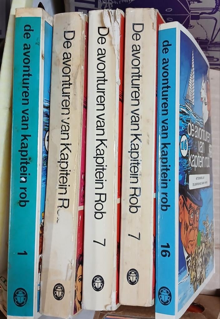 De Avonturen van Kapitein Rob - Diverse delen, Ophalen of Verzenden, Gelezen, Pieter Kuhn, Fictie algemeen