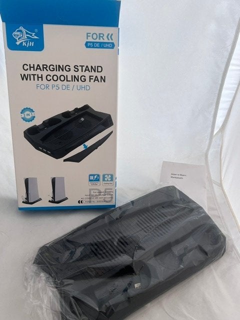 PS5 docking Playstation 5 dockingstation oplader cooling, Ophalen of Verzenden, Nieuw, Voeding, Oplader of Kabel, PlayStation 5