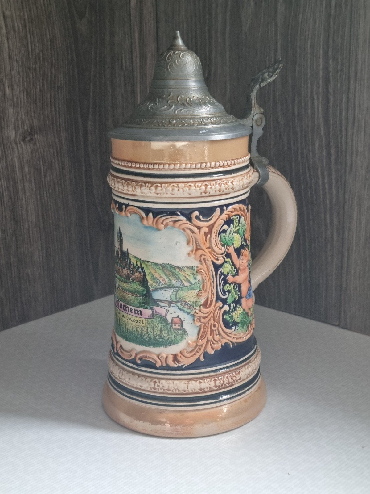 Vintage Duitse Bierpul - Cochem a.d. Mosel, Ophalen of Verzenden