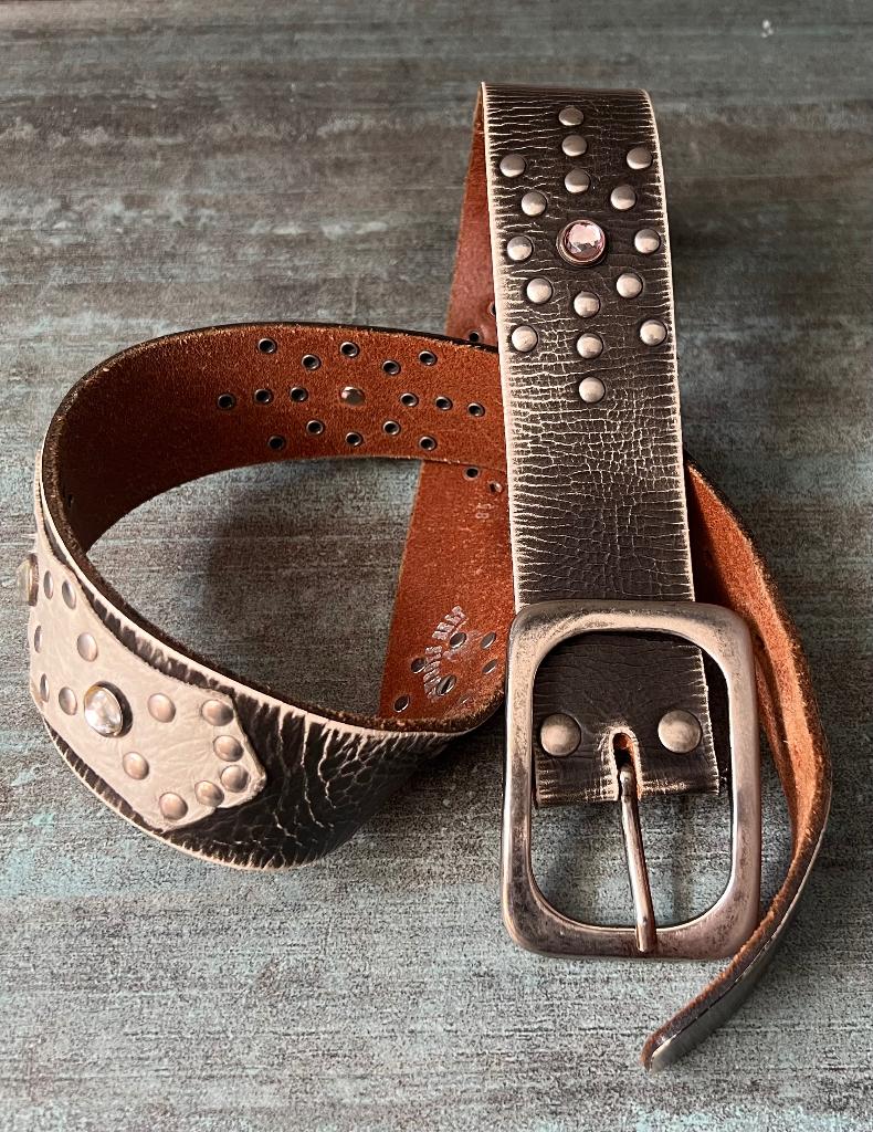 CowboysBelt. 85 cm., Echt leder, Ophalen of Verzenden, Zo goed als nieuw, Overige kleuren