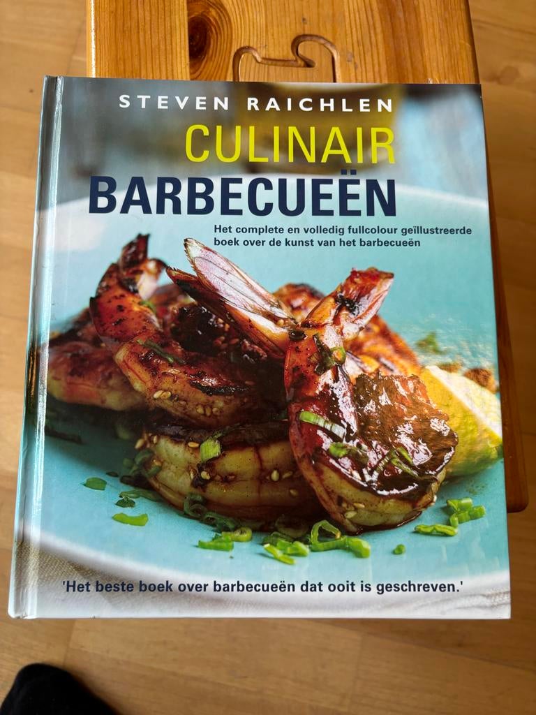 Culinair Barbecueën - Steven Raichlen kookboek, Boeken, Ophalen of Verzenden, Zo goed als nieuw, Overige gebieden