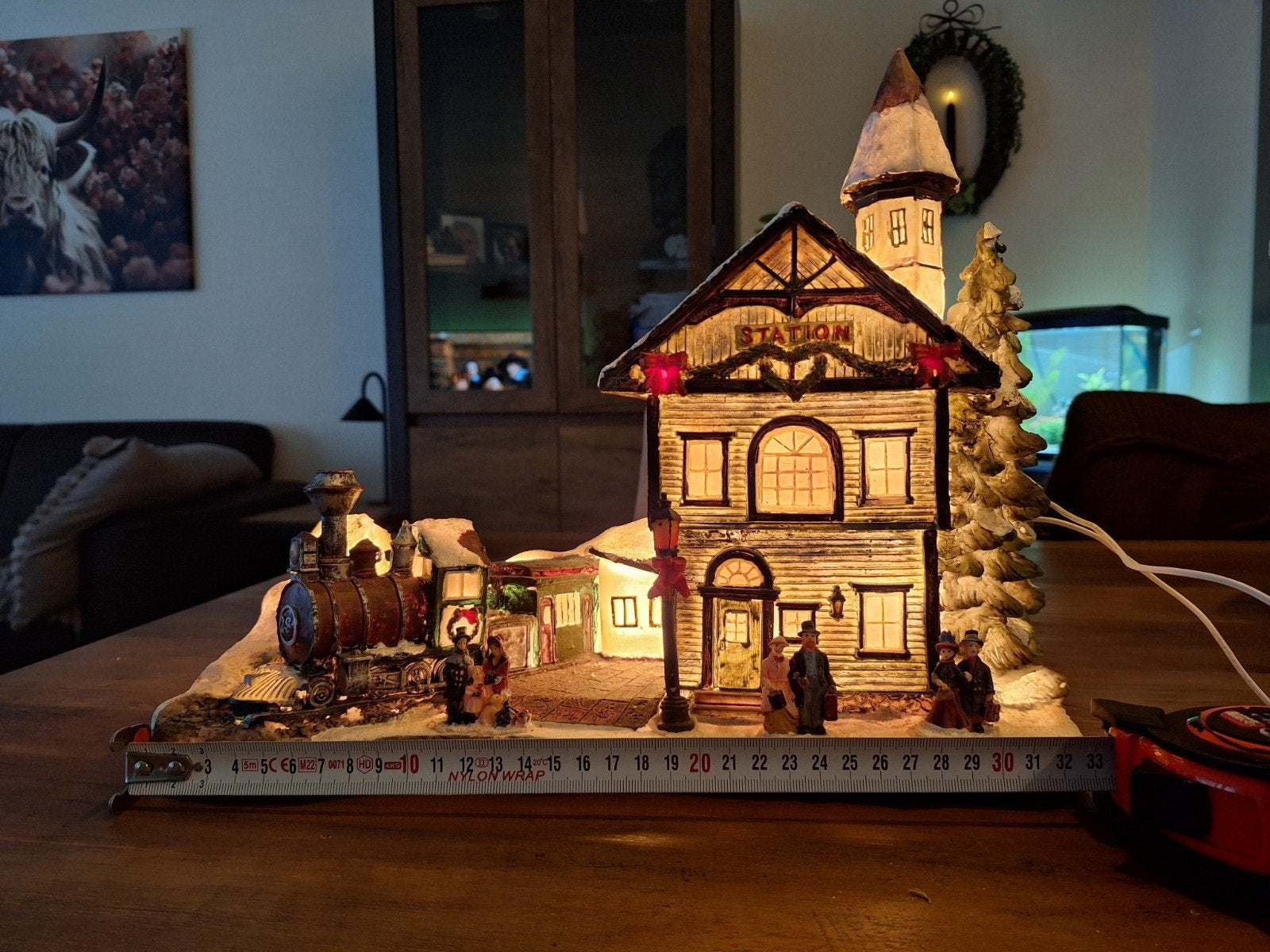 kerstdorp, Ophalen of Verzenden, Zo goed als nieuw, Groter dan 1:35