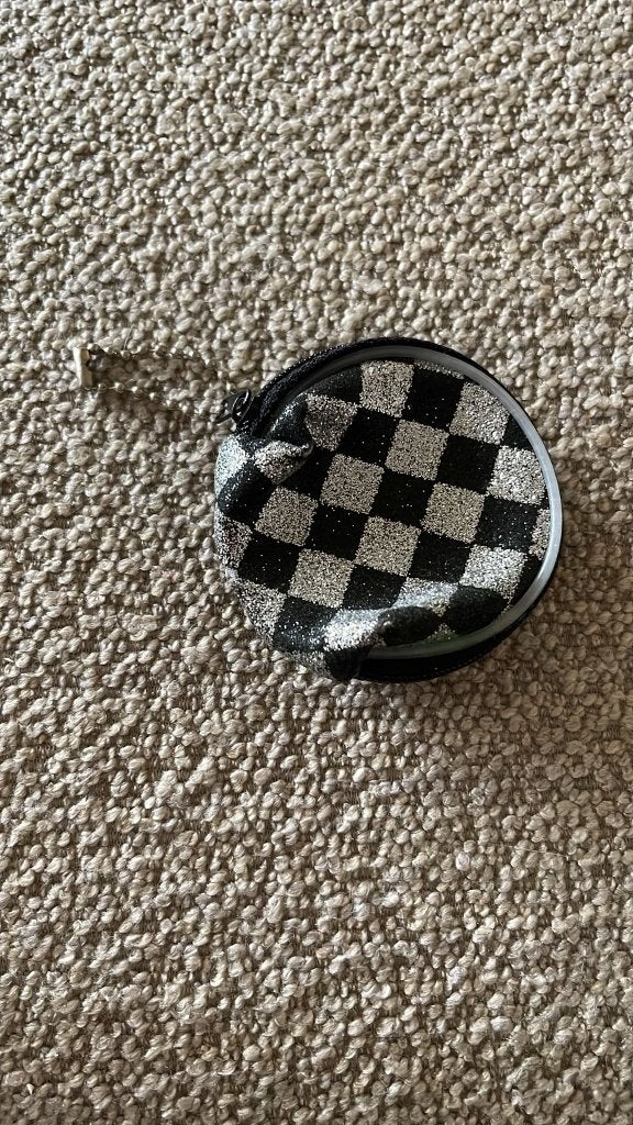 Mini portemonnee, Sieraden, Tassen en Uiterlijk, Ophalen of Verzenden, Gebruikt, Zwart