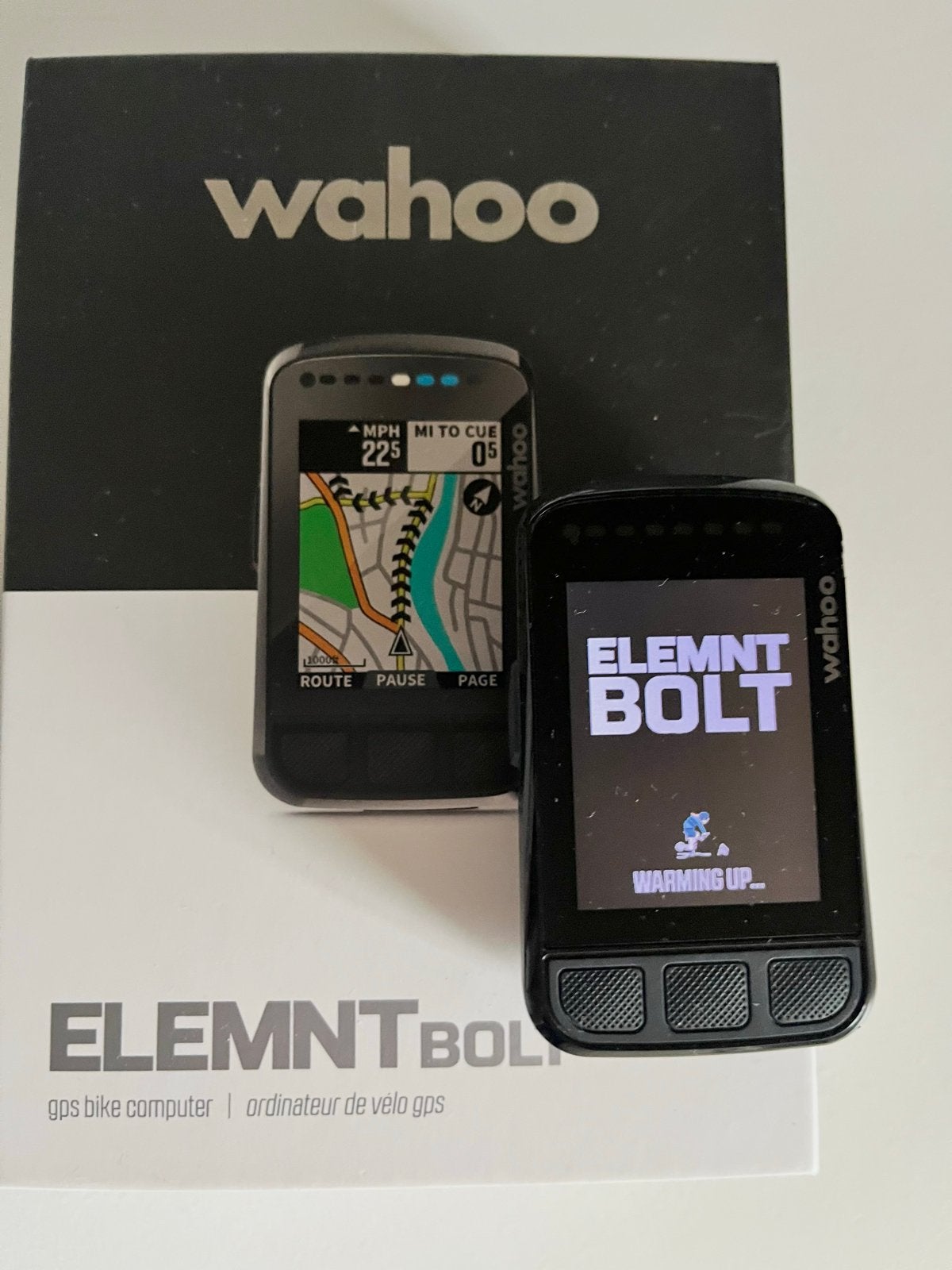 Wahoo ELEMNT Bolt V2 GPS, Ophalen of Verzenden, Draadloos, Zo goed als nieuw