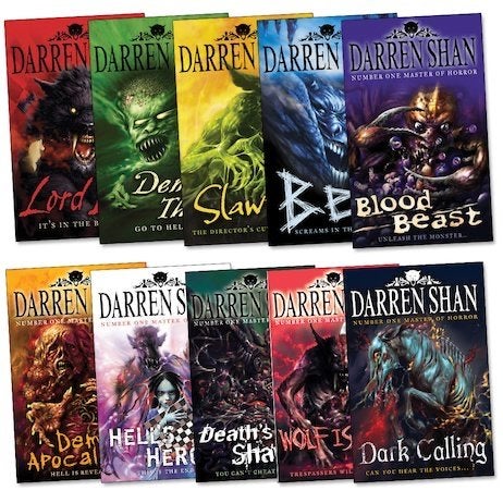 Darren Shan Saga Complete Set - 12 Horror Boeken, Boeken, Ophalen of Verzenden, Gelezen