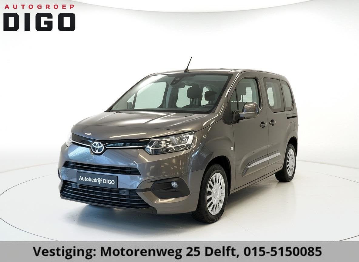 Toyota PROACE CITY Verso 1.2 Turbo GARANTIE TOT 2031* . CRUI, Auto's, Toyota, Voorwielaandrijving, Stof, Gebruikt, 14 km/l