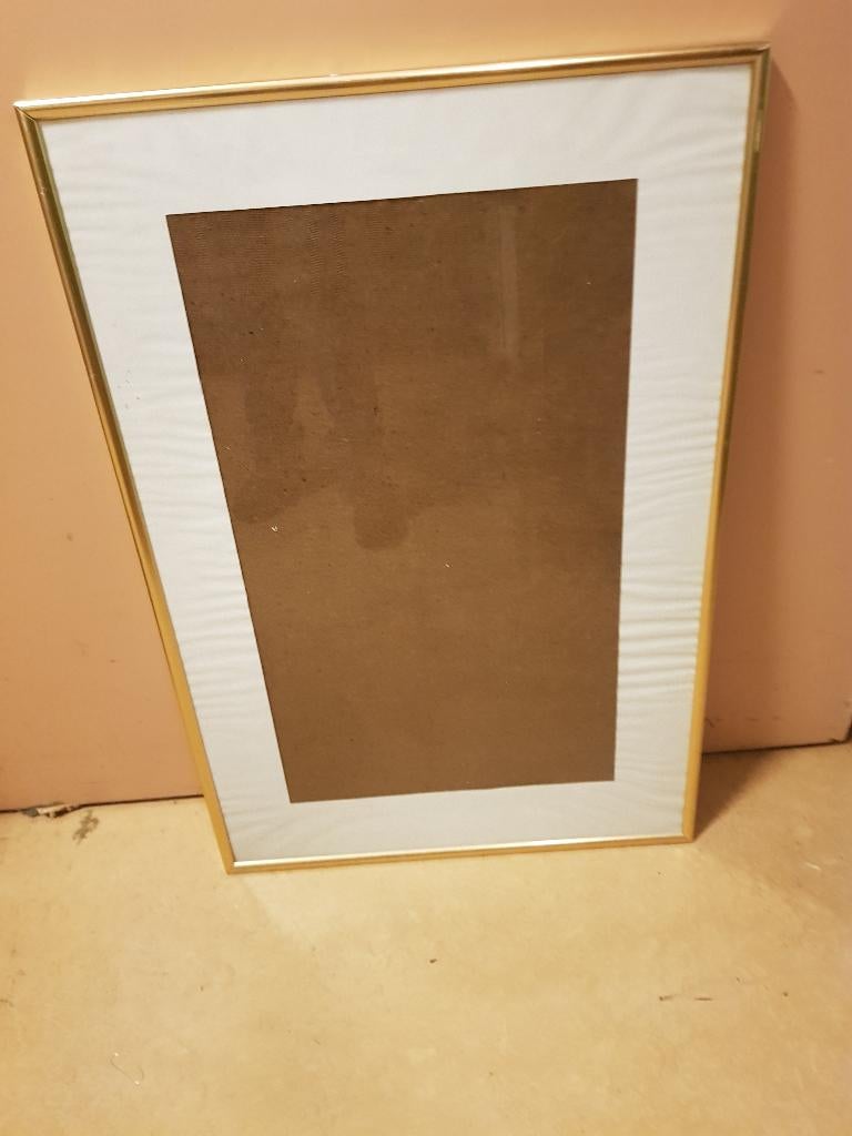 Lijst 10,-, Ophalen, Metaal of Aluminium, Zo goed als nieuw, 75 cm of meer