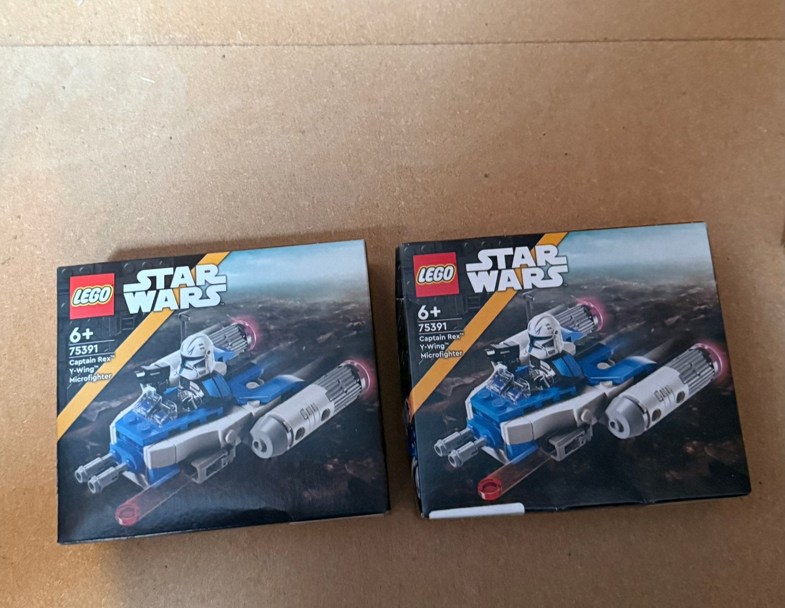 LEGO Star Wars 75391 Captain Rex Y-Wing Microfighter (2x), Star Wars, Lego, Nieuw, Ophalen of Verzenden