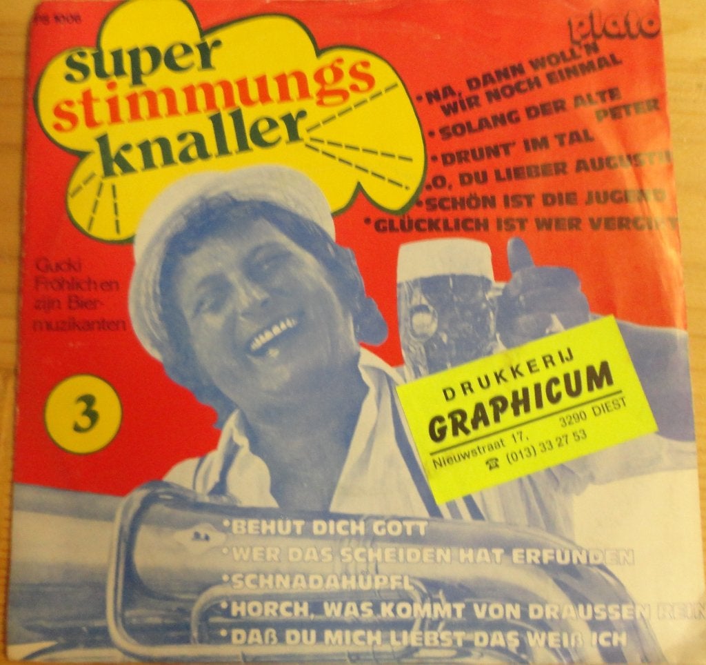 Chor & Orchester Gucki Frohlich (3), Ophalen of Verzenden, Gebruikt, 7 inch, Overige genres