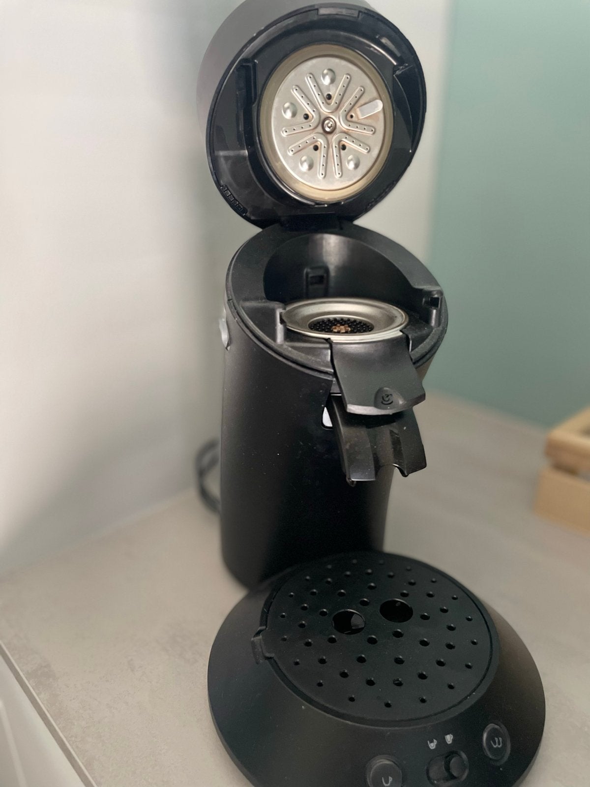 Philips Senseo Original koffiezetapparaat - Zwart, Ophalen, Koffiepads en cups, Gebruikt, Koffiemachine