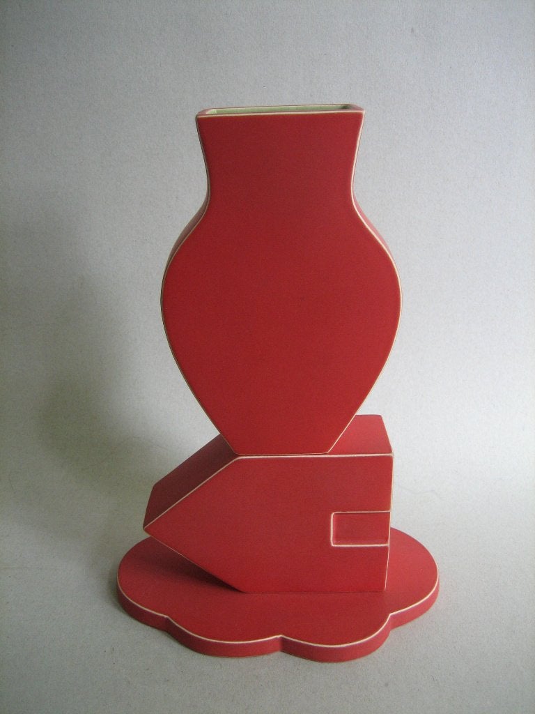 Apart aardewerk object vaas Ines de Booij Eindhoven, Ophalen of Verzenden