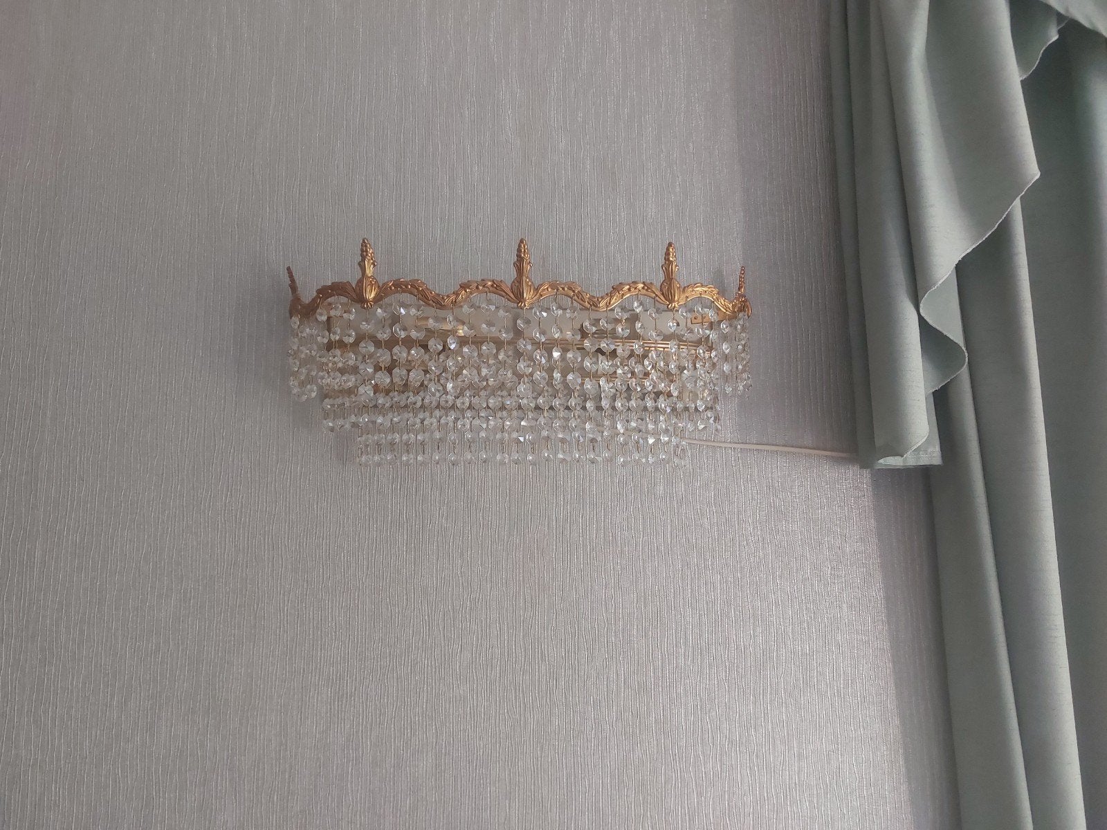 kristallenlampen, Huis en Inrichting, Ophalen, Klassiek, E14 (klein), Glas