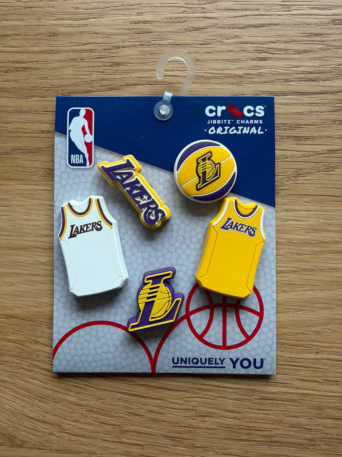 Originele Crocs Jibbitz NBA Los Angeles Lakers – Nieuw, Ophalen of Verzenden, Nieuw