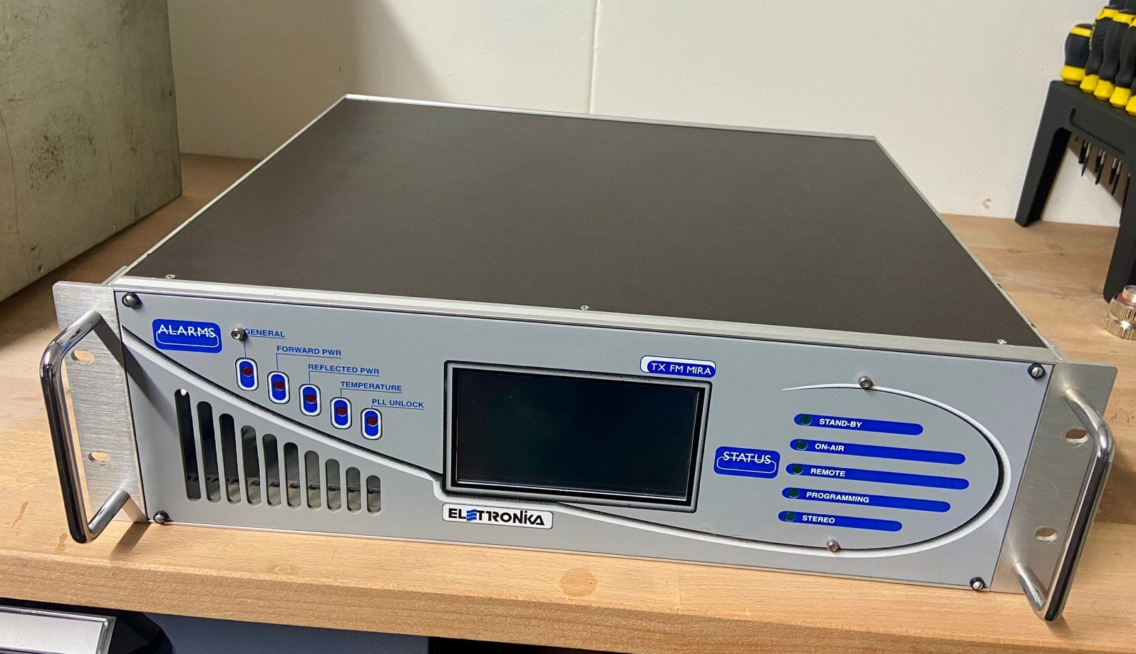 Eletronika TX FM Mira 30 watt fm stuurzender, Ophalen of Verzenden, Zo goed als nieuw, Zender
