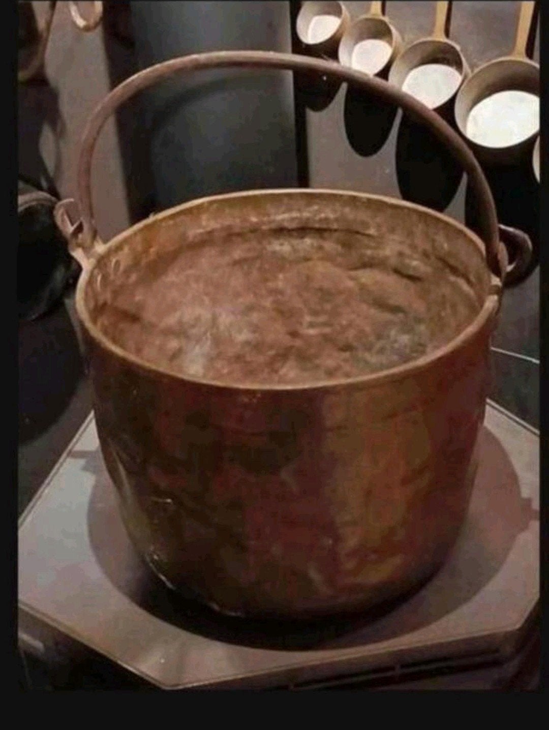 Antieke Koperen Ketel - Decoratief en Functioneel, Ophalen of Verzenden, Koper