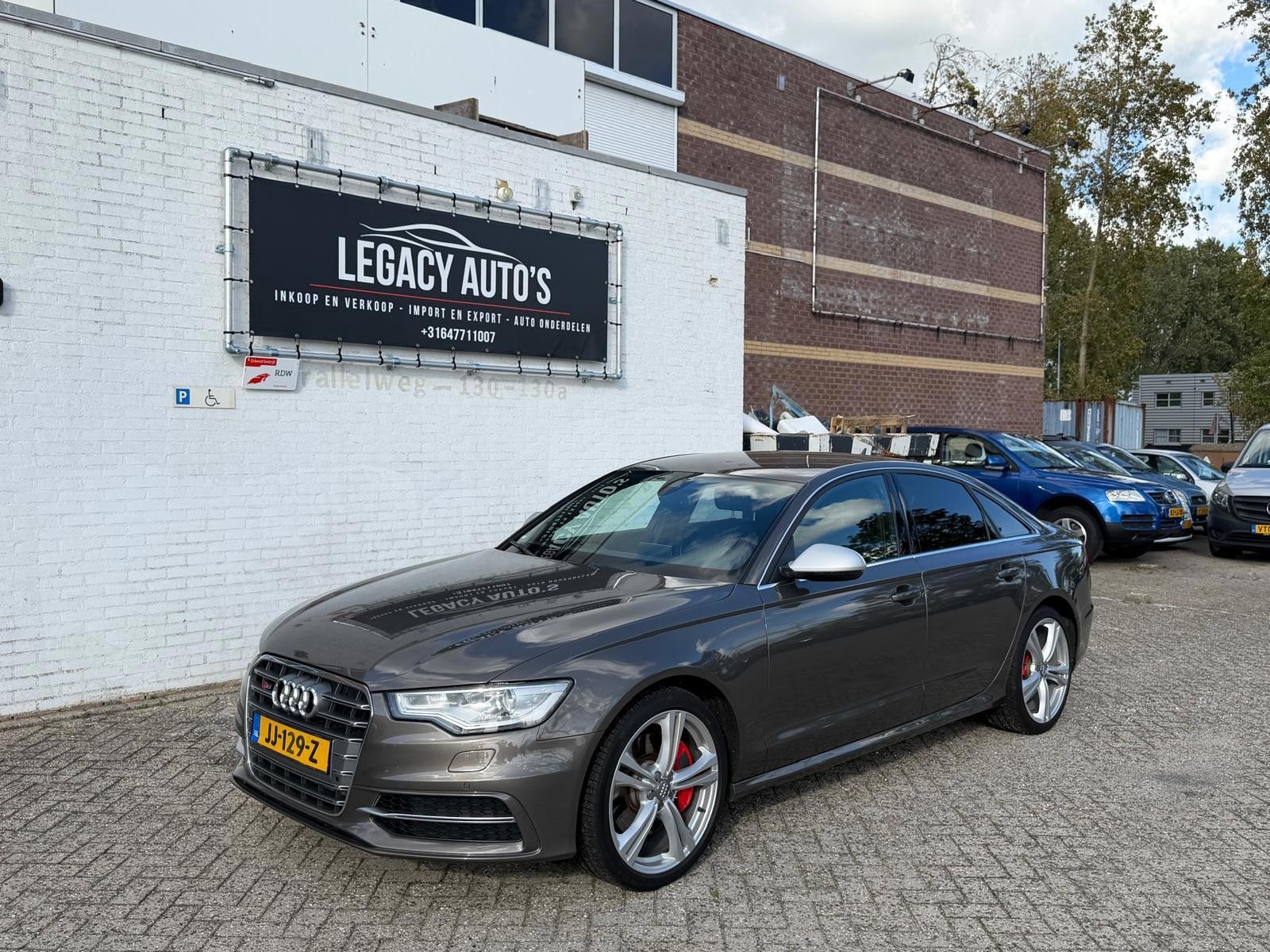 Audi A6 Limousine 3.0 TFSI quattro Pro Line S - Nette staat, Auto's, Automaat, Gebruikt, Zwart, Leder