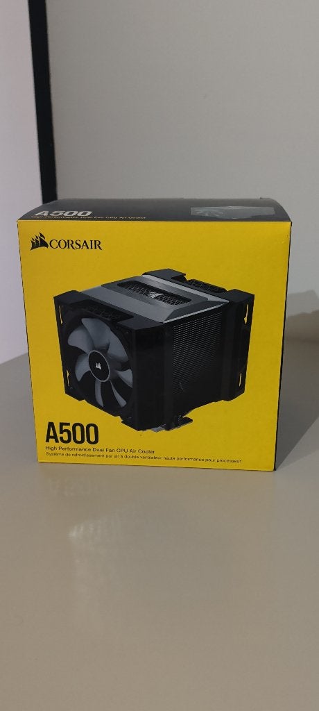 Corsair A500 Dual Fan Air Cooler, Computers en Software, Computerkoelers, Ophalen of Verzenden, Gebruikt, Luchtkoeling