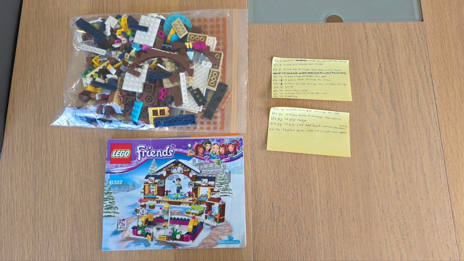 41322 Lego Friends Wintersport ijsbaan, Kinderen en Baby's, Speelgoed | Duplo en Lego, Ophalen, Gebruikt, Lego