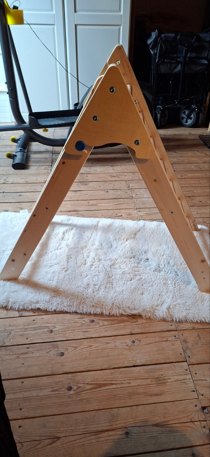 Houten klimrek met tentje - Nooit gebruikt, Kinderen en Baby's, Ophalen, Nieuw, Overige typen
