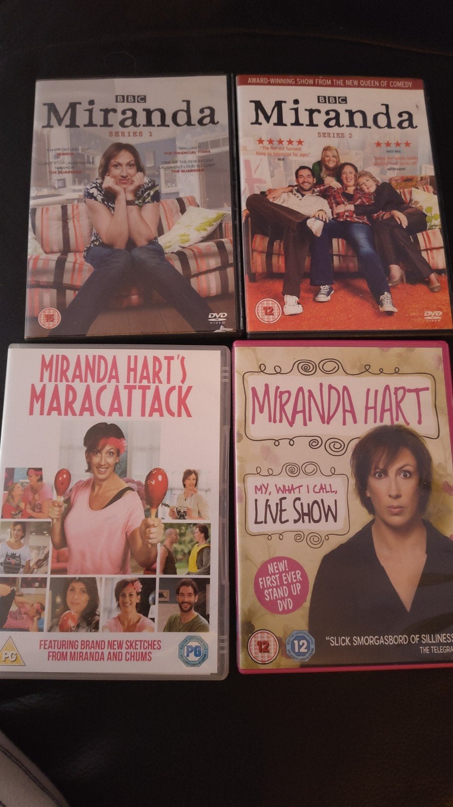 Miranda seizoen 1 en 2, Live en Miranda Hart Maracattack, Cd's en Dvd's, Bonusmateriaal, Engels, Alle leeftijden, Seizoen 1