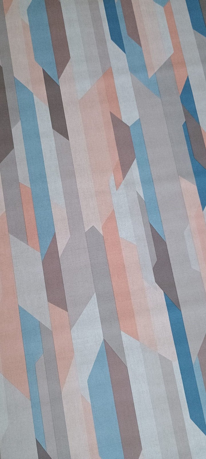 3 rollen nieuw vliesbehang Ashford&Sons 10m x 50cm, Geometrisch, Ophalen of Verzenden, Papierbehang, 10 tot 25 m²
