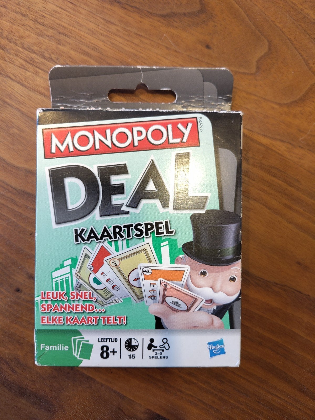 Monopoly Deal kaartspel, Ophalen of Verzenden, Zo goed als nieuw