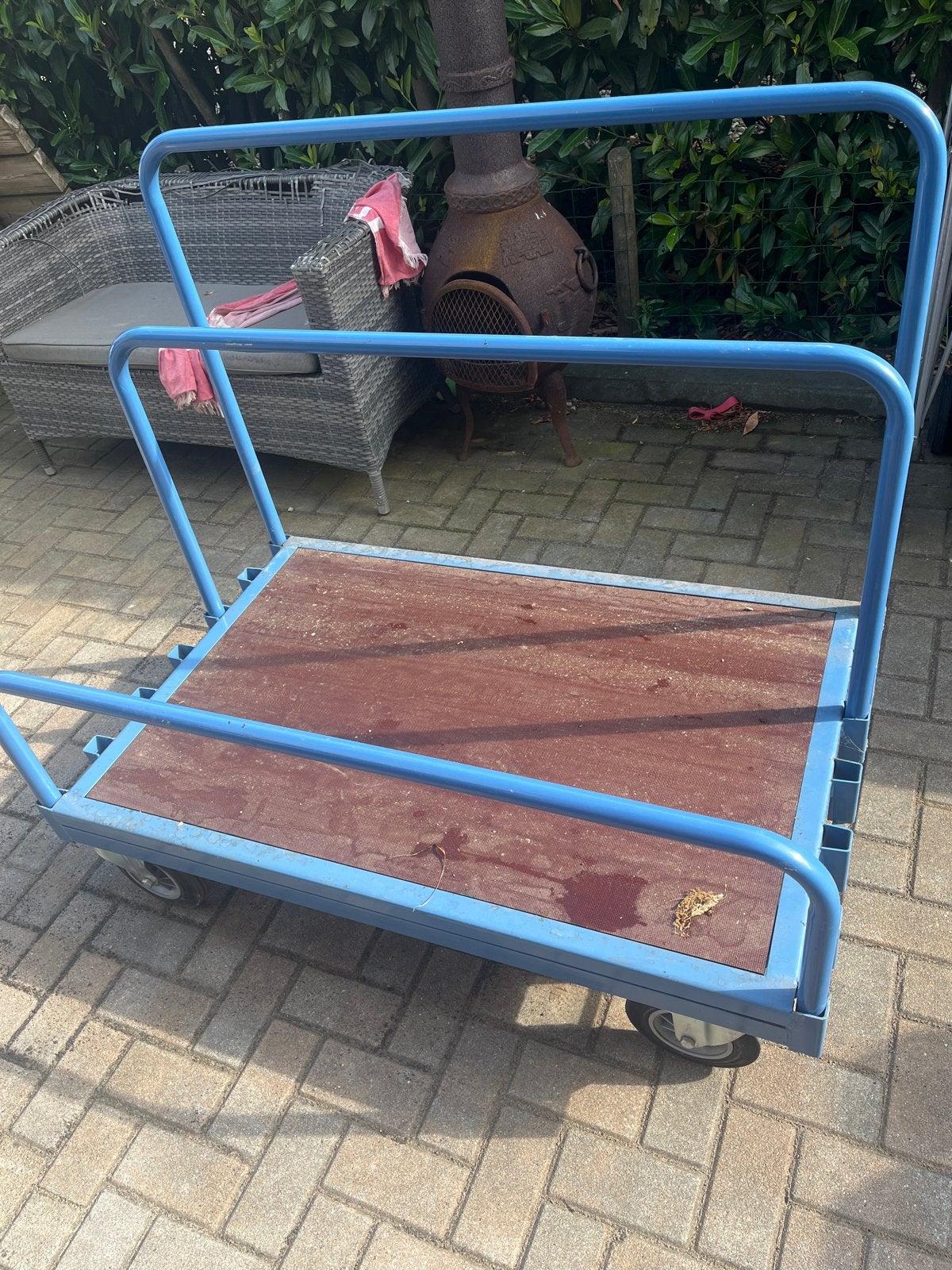 Robuuste Transportkar - 500 kg draagvermogen, Ophalen of Verzenden, Zo goed als nieuw, Transportkar
