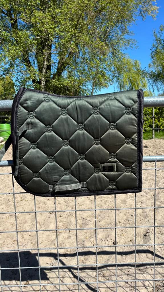 equestrian stockholm dresuur dekje groen, Dieren en Toebehoren, Dressuurdekje, Cob (M), Equestrian Stockholm, Ophalen of Verzenden